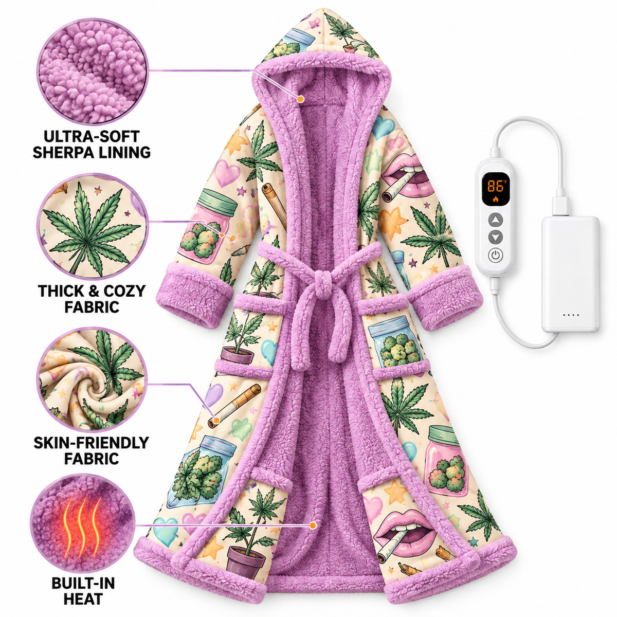 CozyHaze robe
